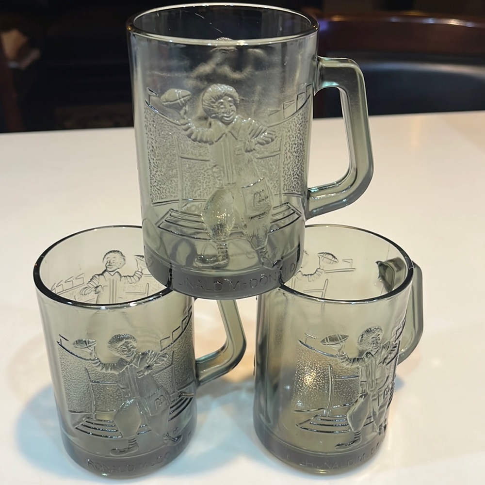 Ronald McDonald Football Mug 1970’s